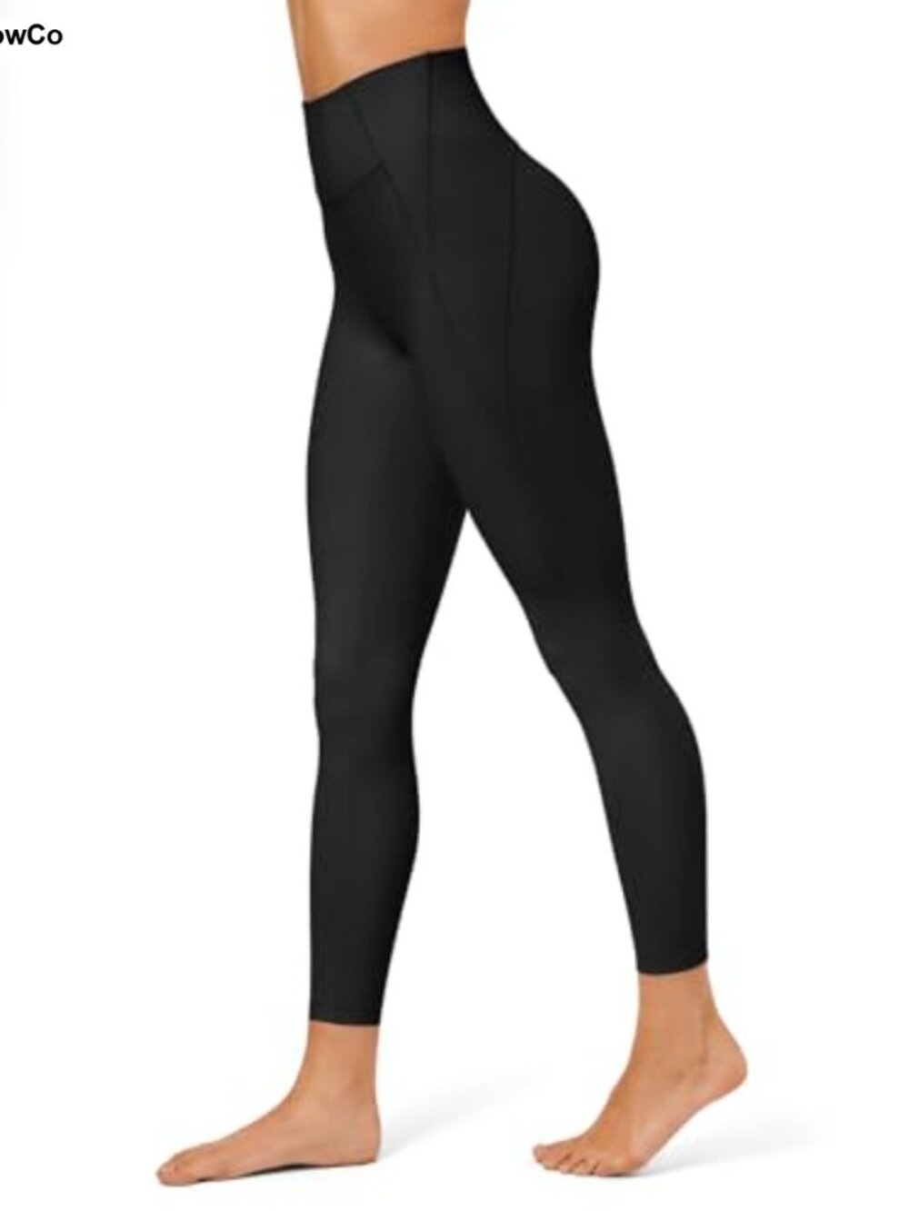 High Waist Seamless Compression Leggings with Pockets for Women Yoga Workout